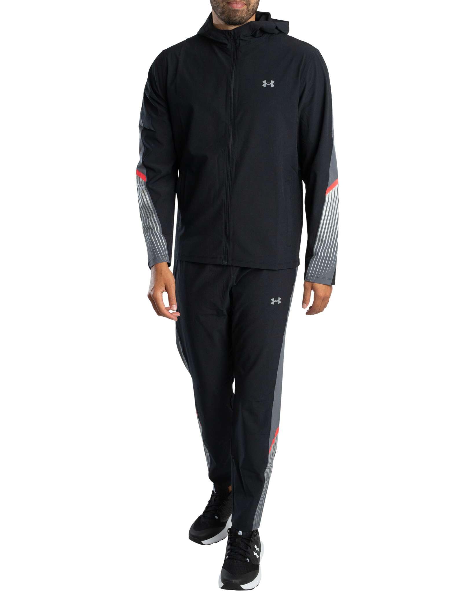 Under Armour Velociti Storm Hooded Veste running Hommes black