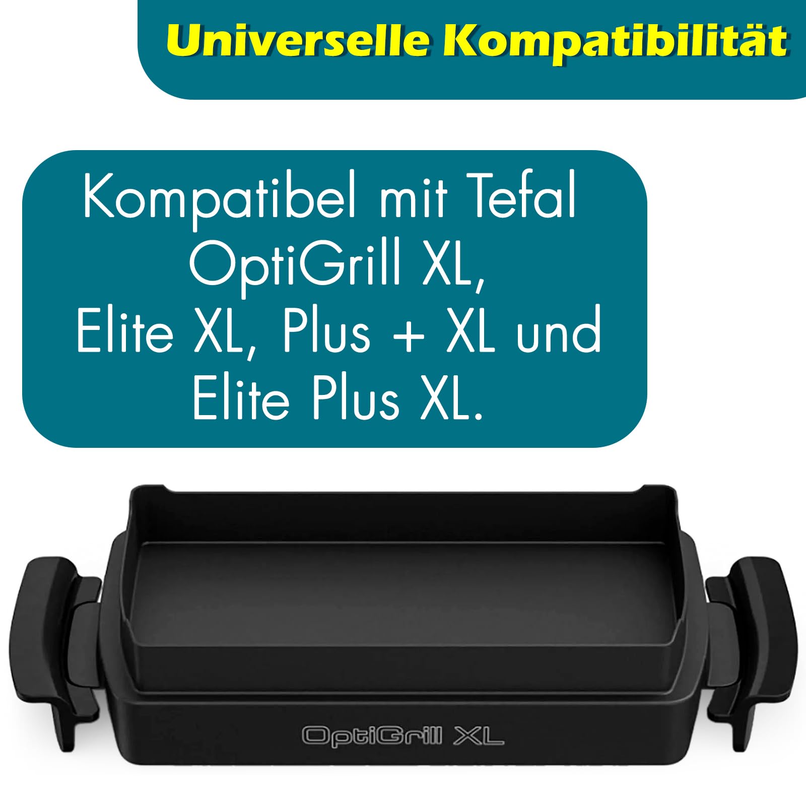 Meetory Inserto per waffle compatibile con Tefal OptiGrill XL, 4 in 1, 2 in 1, Elite, Plus, stampo riutilizzabile per waffle belghe