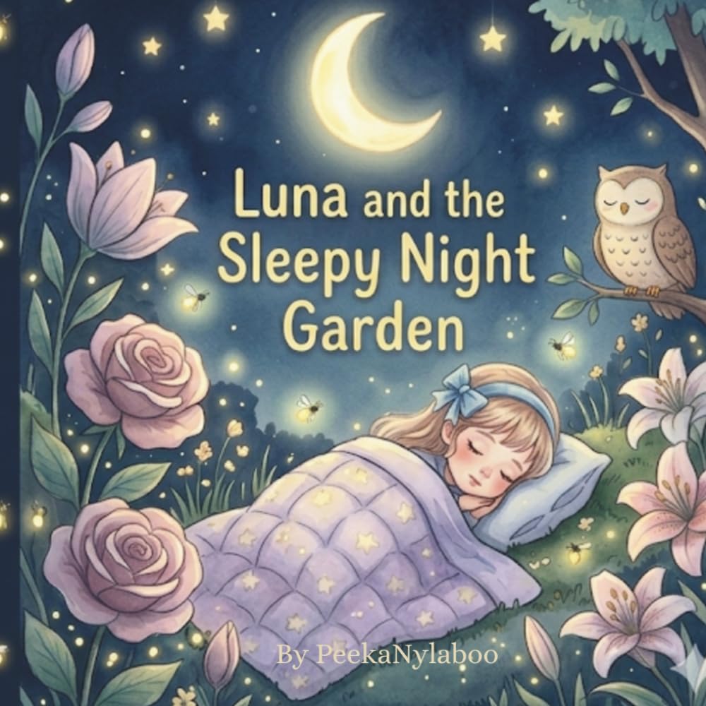 Luna And The Sleepy Night Garden: A Calming Betime Story For Little Dreamers (Luna's Bedtime Adventures)