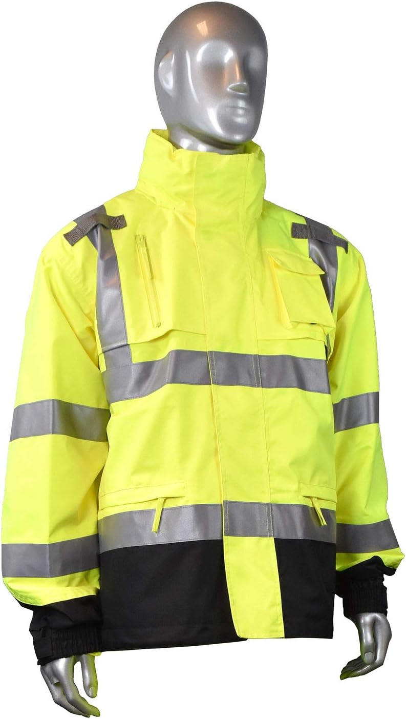 Radians RW32-3Z1Y-2X Industrial Safety Rain Jacket