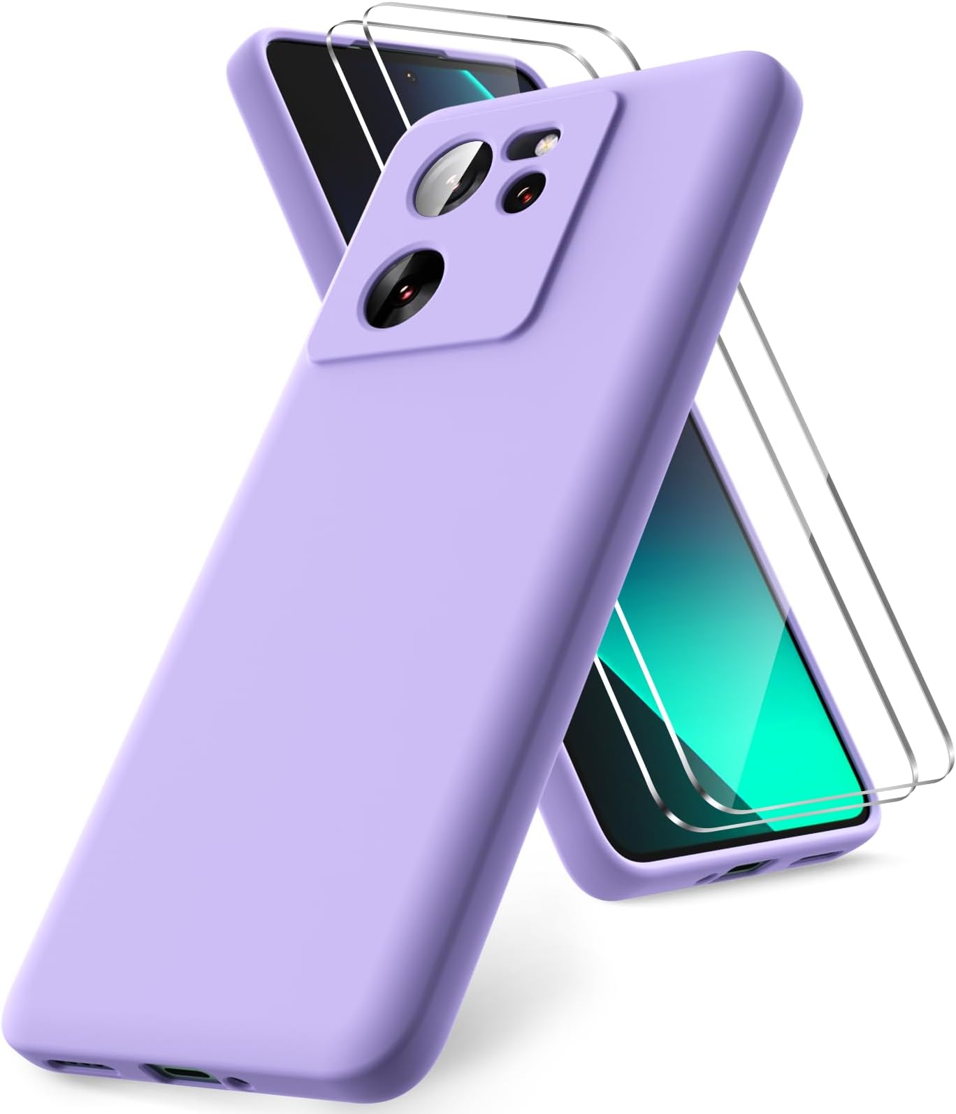 Coque Silicone Souple Kwmobile Pour Xiaomi 13T Et 13T Pro - Protection Anti-chocs - Neuf Sous Blister