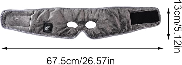 Masque Soulager Sinus, 3 Modes Masque Chauffant Électrique Soulagement Sinus, Masques Chauffants Visage Traitement Sinusite Avec Usb, Bonnet Soulager Maux Tête M-igraines, Pour Soins Personnels - 2