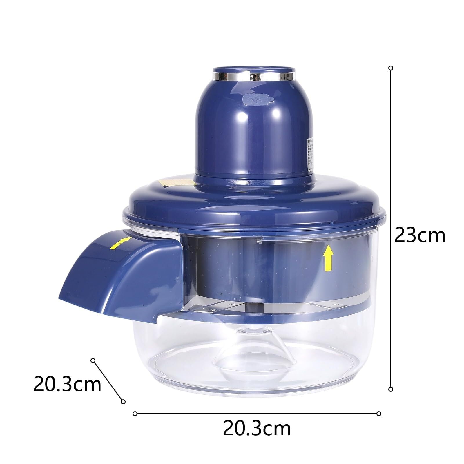 Peladora AutomáTica Uvas, Pelador EléCtrico Uvas, MáQuina Peladora 50 W Apta TambiéN Para Ajo con Cuchillas Acero Inoxidable, Pelado RáPido, DiseñO Desmontable para Uso DoméStico(WHITE)