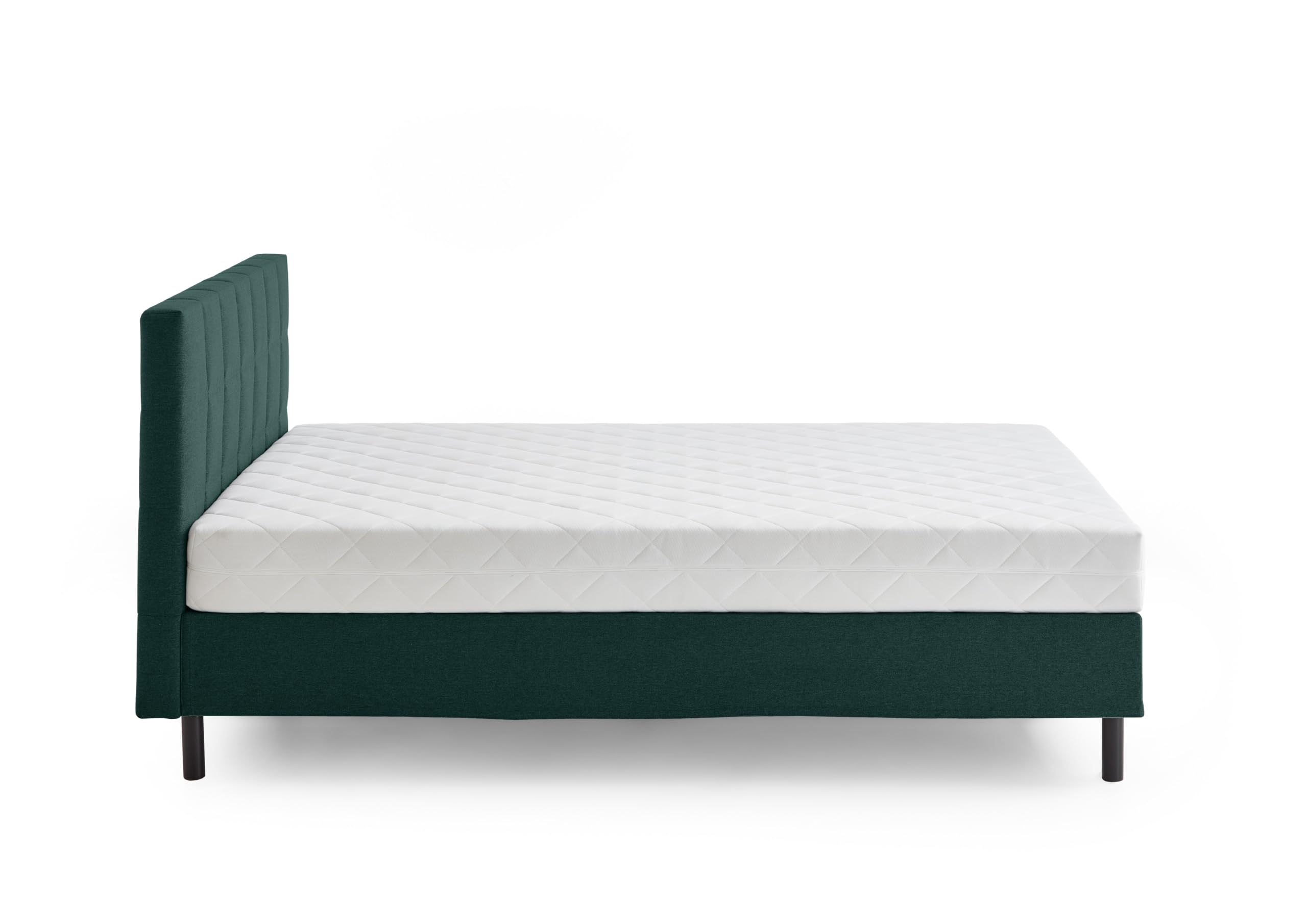 Atlantic Home Collection Letto da boxe Nikola con materasso TFK H3, verde, 120 x 200 cm