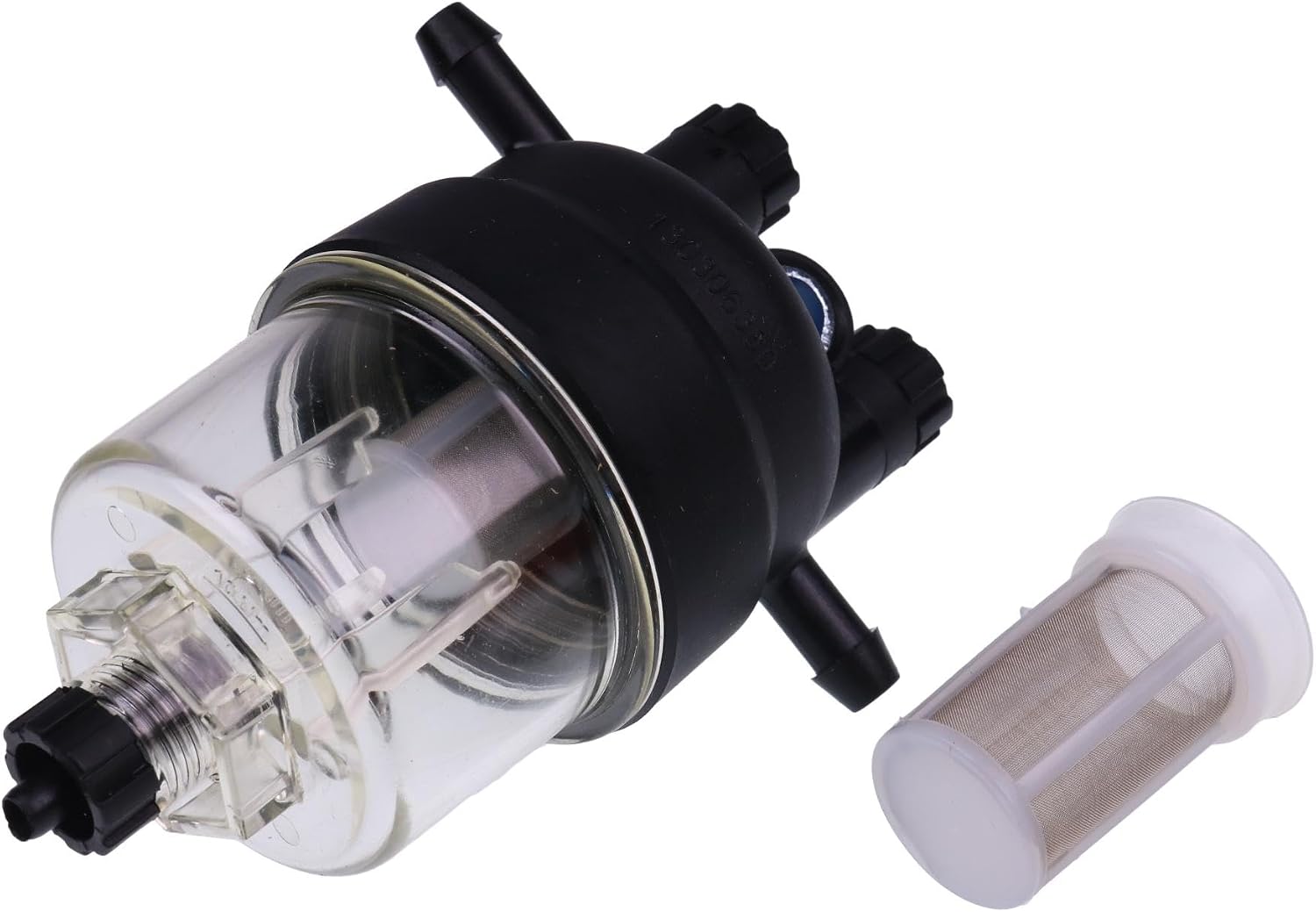 Fuel Filter Assembly with Aluminum Filter Screen 130306380 130306360 Compatible with Perkins Truck 400 Series 403D-07 403D-11 404D-22 Diesel Engines