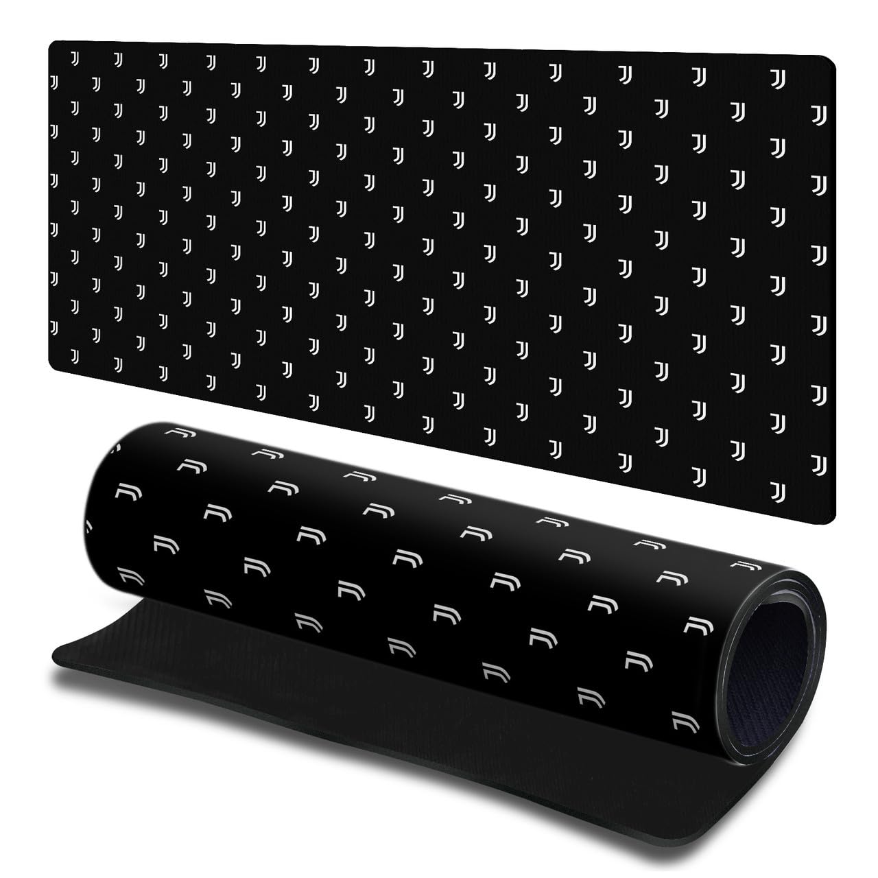 Head Case Designs Officially Licensed Juventus Football Club Logo Pattern Crest Logo Gaming Office Desk PC Keyboard Mouse Mat Pad 23.62 x 11.81 x 0.12 inches (600 x 300 mm) - L