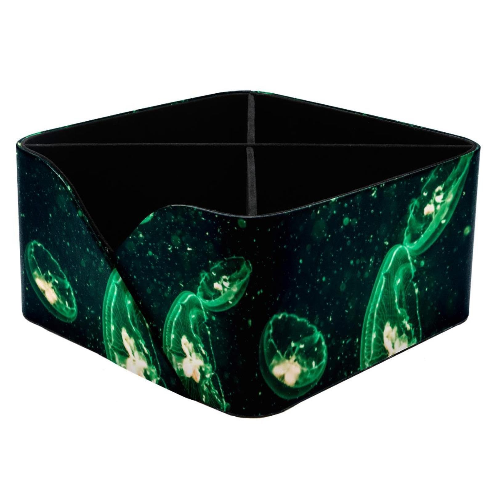 Pot de rangement pour bureau vert fluo : l'accessoire idéal pour le télétravail