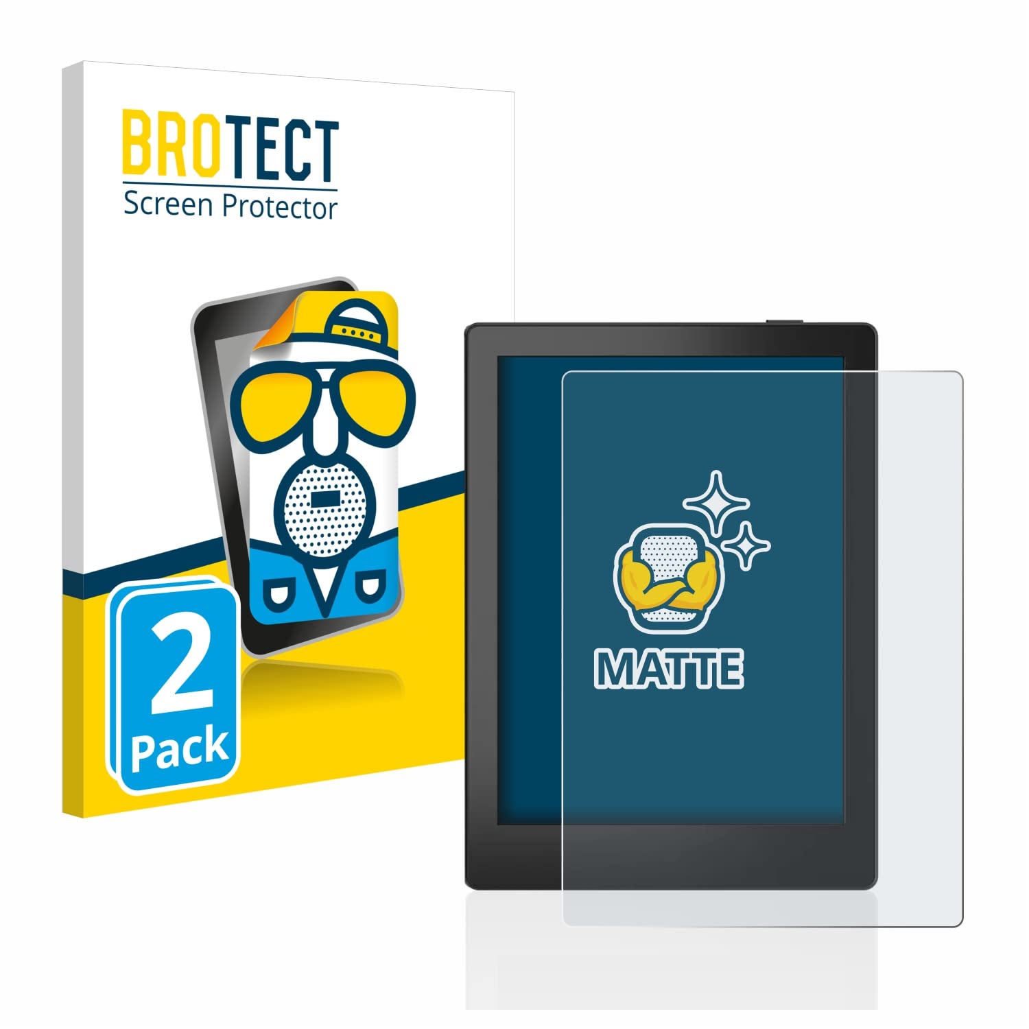 brotect 2-Pack Screen Protector Anti-Glare Compatible with Onyx Boox Poke 5 Screen Protector Matte, Anti-Fingerprint Protection Film