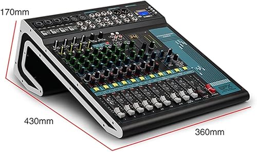 Miniatura 2 de SHUAN Professional Qu12 Dj 24 Dsp Digital 12 canales Profesional Alimentado Digital Mezclador Audio