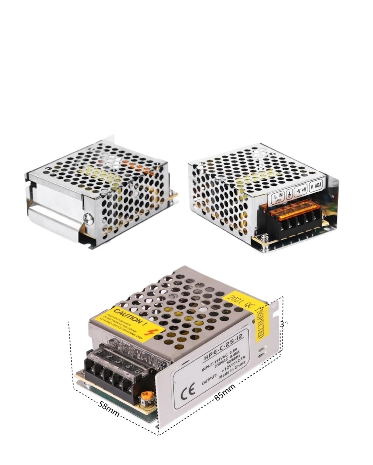 BRODEFUP 1PCS 360W 400W 500W Lighting Transformer AC110V-220V to DC 24V Power Supply(24V20A 500W)