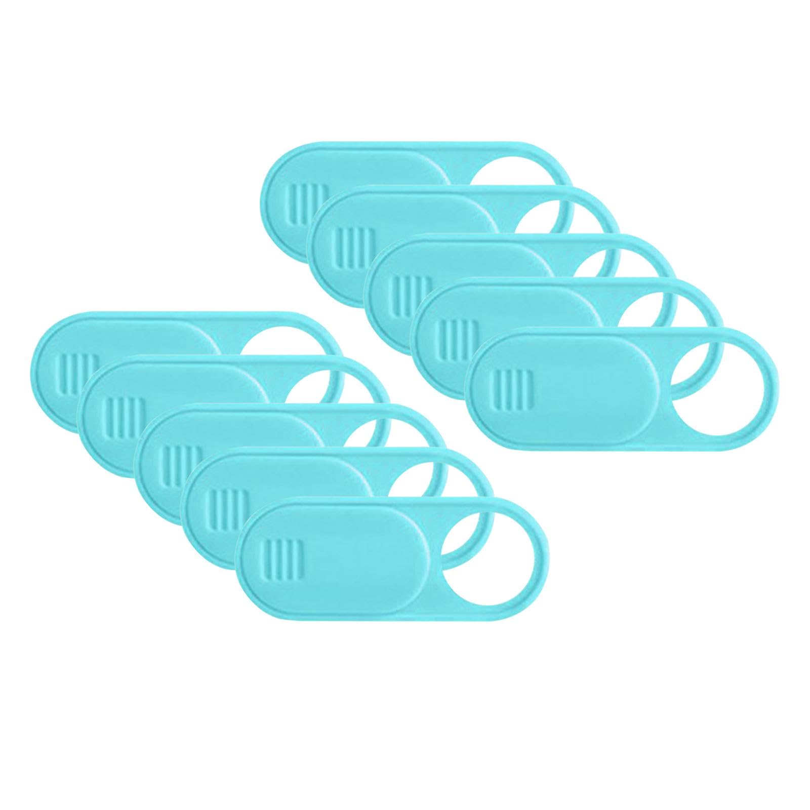 Lyla 10Pcs Camera Cover Webcam Covers Thin Blocker Slide for Tesla Model Y/Model3 Blue-image-6