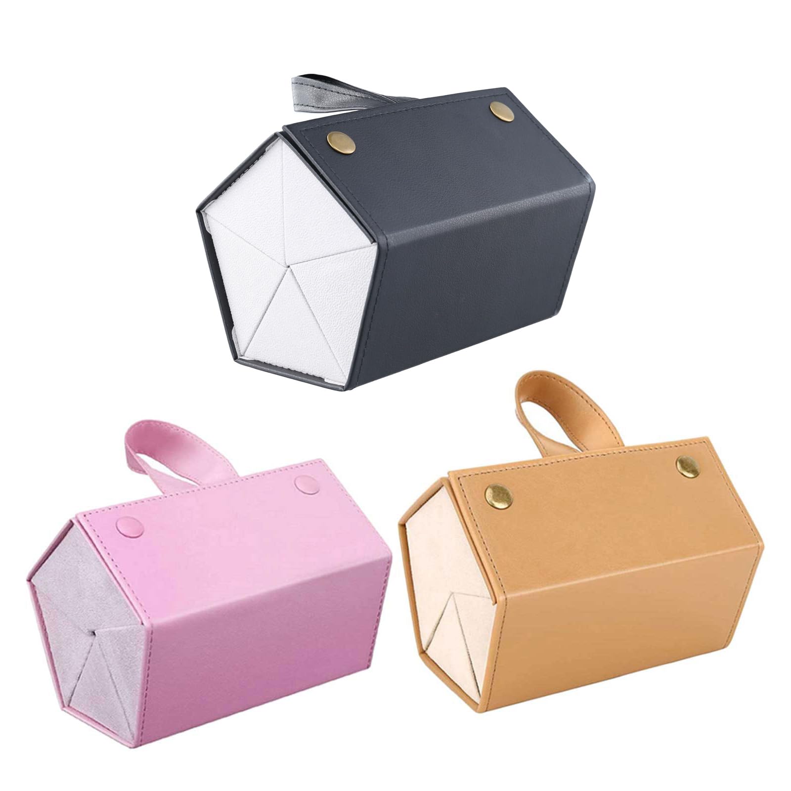 Boîte de rangement pour lunettes de soleil avec 5 compartiments, étui de voyage pour ranger les étuis à lunettes, organiseur portable pour lunettes de soleil pour hommes et femmes, étui à