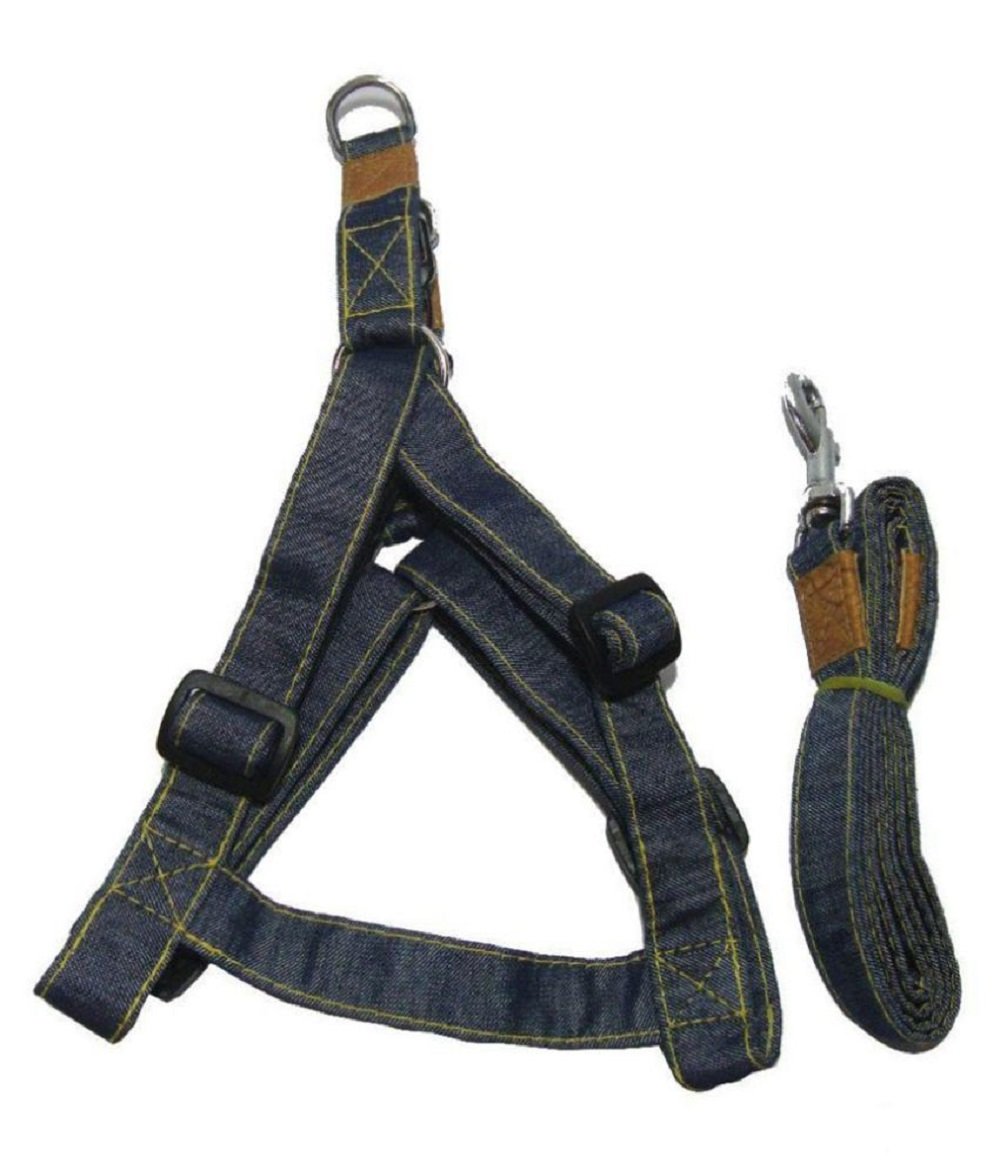 AGNpetspot Denim Blue Harness Belt (Large 1 Inch) (B01MZ22KQA) Amazon Price History, Amazon Price Tracker