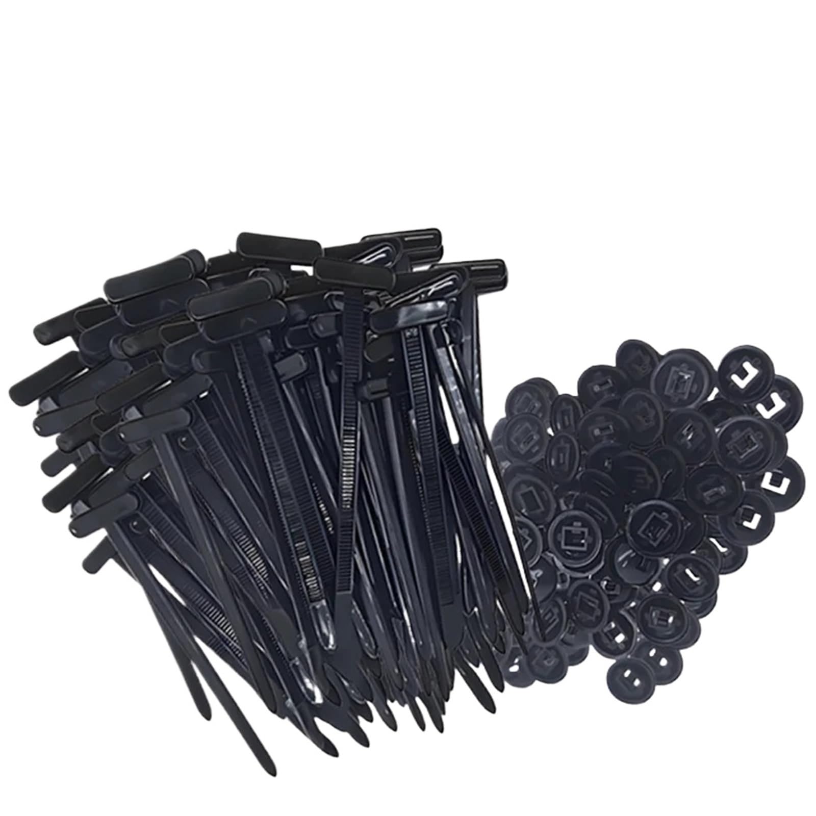 Yangshe 1000Pcs Nylon Cable Ties 300/500/ Heavy Duty Self-Locking Zip Ties For Home Office