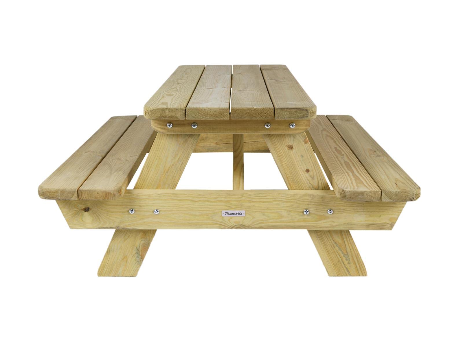 MaximaVida Kinder-Picknicktisch aus Holz Tallinn 100 cm