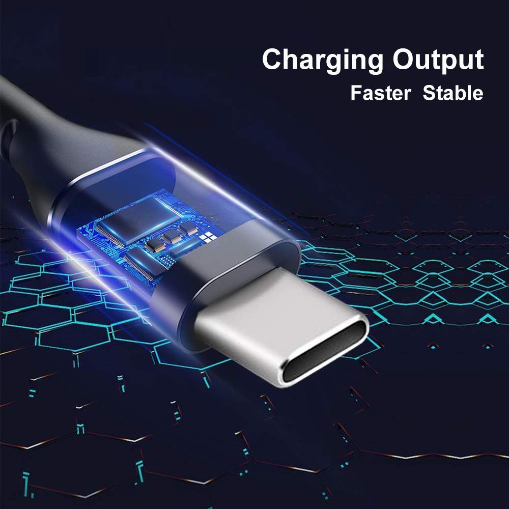 Superer USB Typ C Ladekabel Passend für Sony Walkman NW-A100 NW-A105 NW-A105HN NW-A106 NW-A106HN NW-A107 NW-ZX500 NW-ZX505 NW-ZX507 MP3 Player 1,5M Kabel Netzteil Ladegerät
