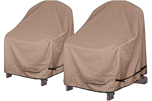 UltraCover Outdoor Furniture Cover, Waterproof Patio Adirondack Chair Cover 2 Pack