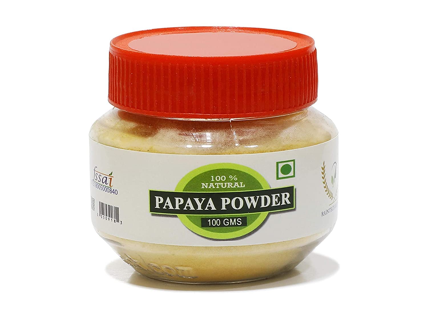 Keraleeyam - dojrzały owoc papai puder do twarzy do wybielania skóry -100 g