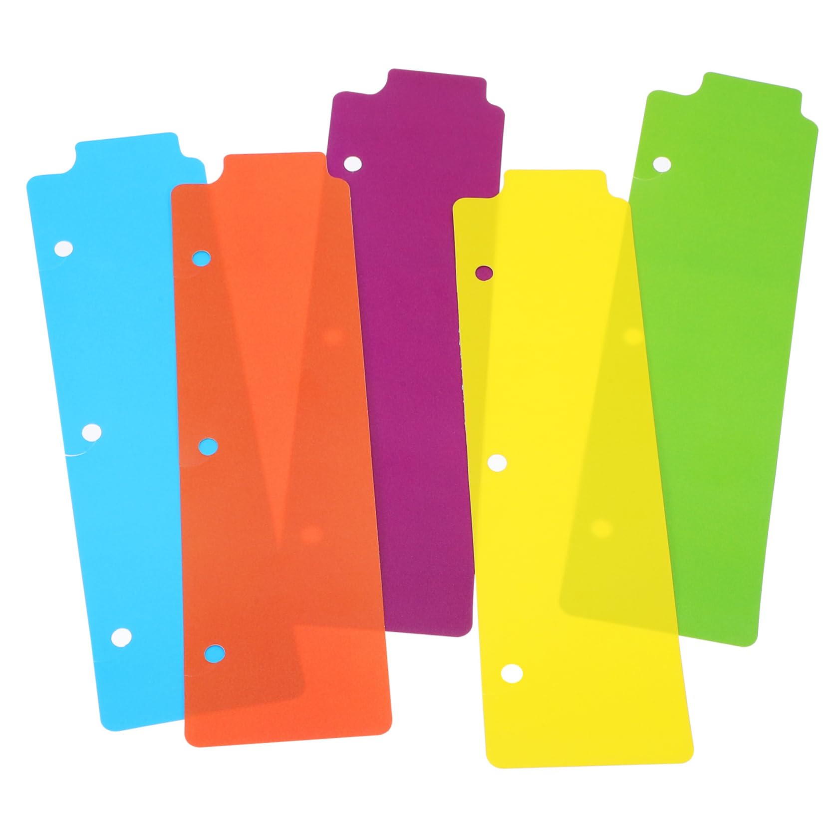 DOITOOL 12 Ensembles Signets De Reliure Collège Travail Diviseur Onglet Séparateur De Classeur Languette À Onglets Inserts Poinçonné Carnet De Notes Cahier Avec Onglets Abdos 5 Pièces * 12