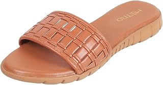 metro Women Synthetic Leather Comfort Slip-on Sandal-picture-27