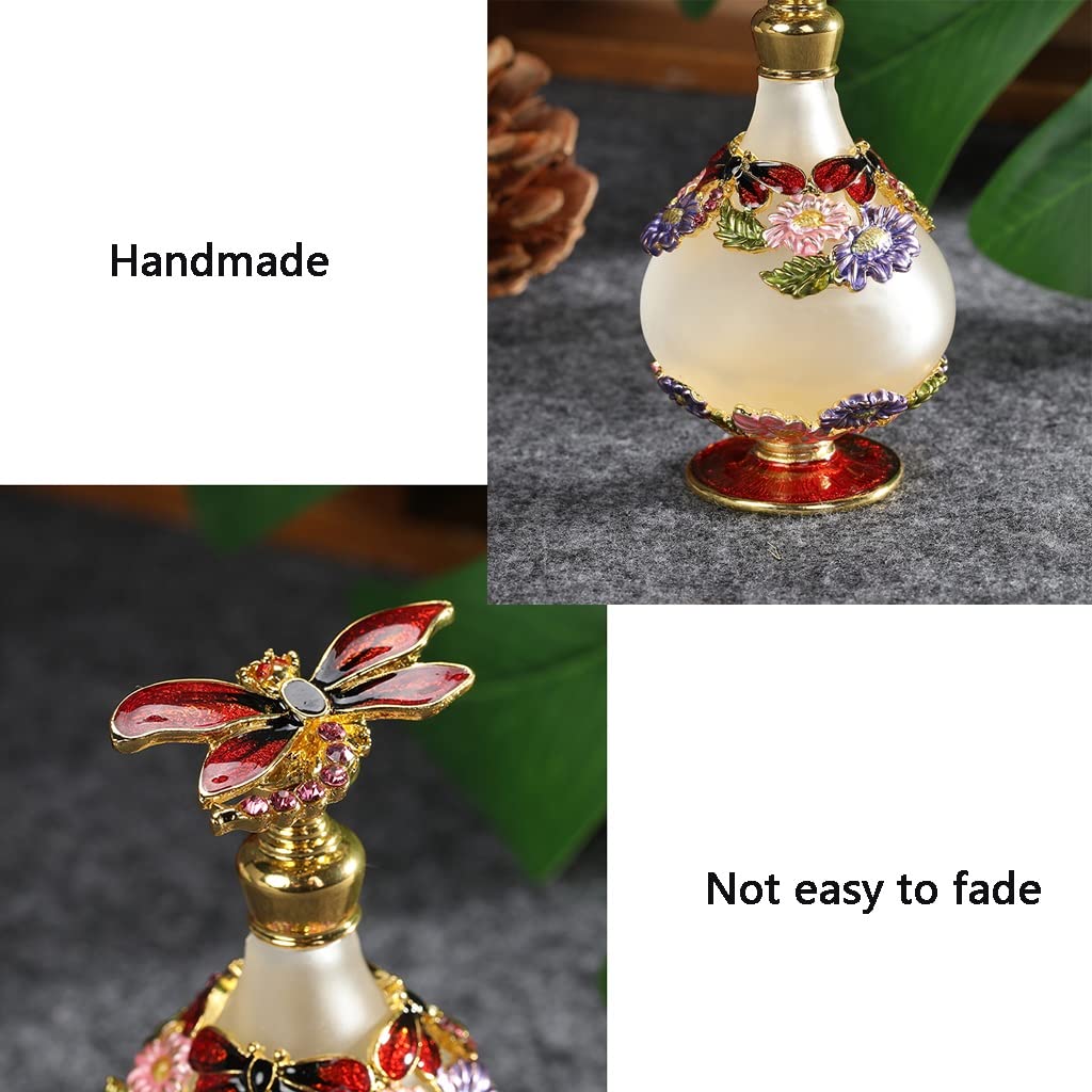 Amazon.co.jp: アンティーク香水の飾り瓶 香水瓶つや消しsヴィンテージ