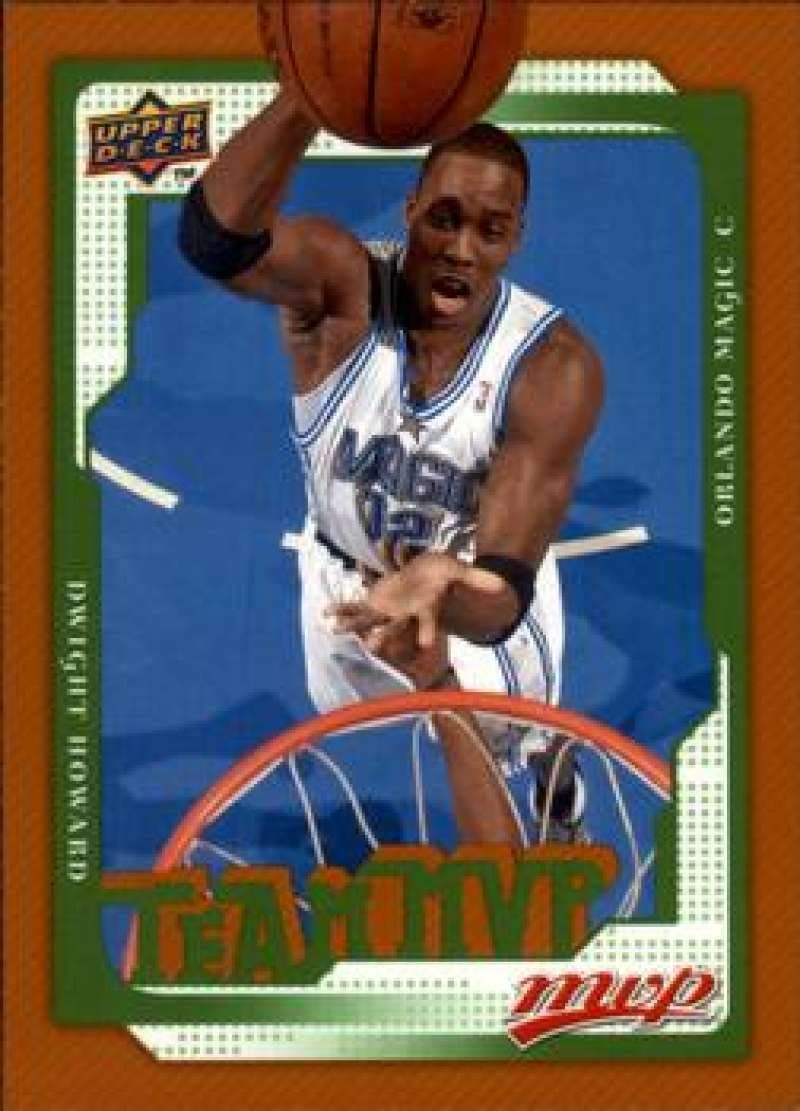 Amazon.com: 2008-09 Upper Deck MVP Basketball #191 Dwight Howard