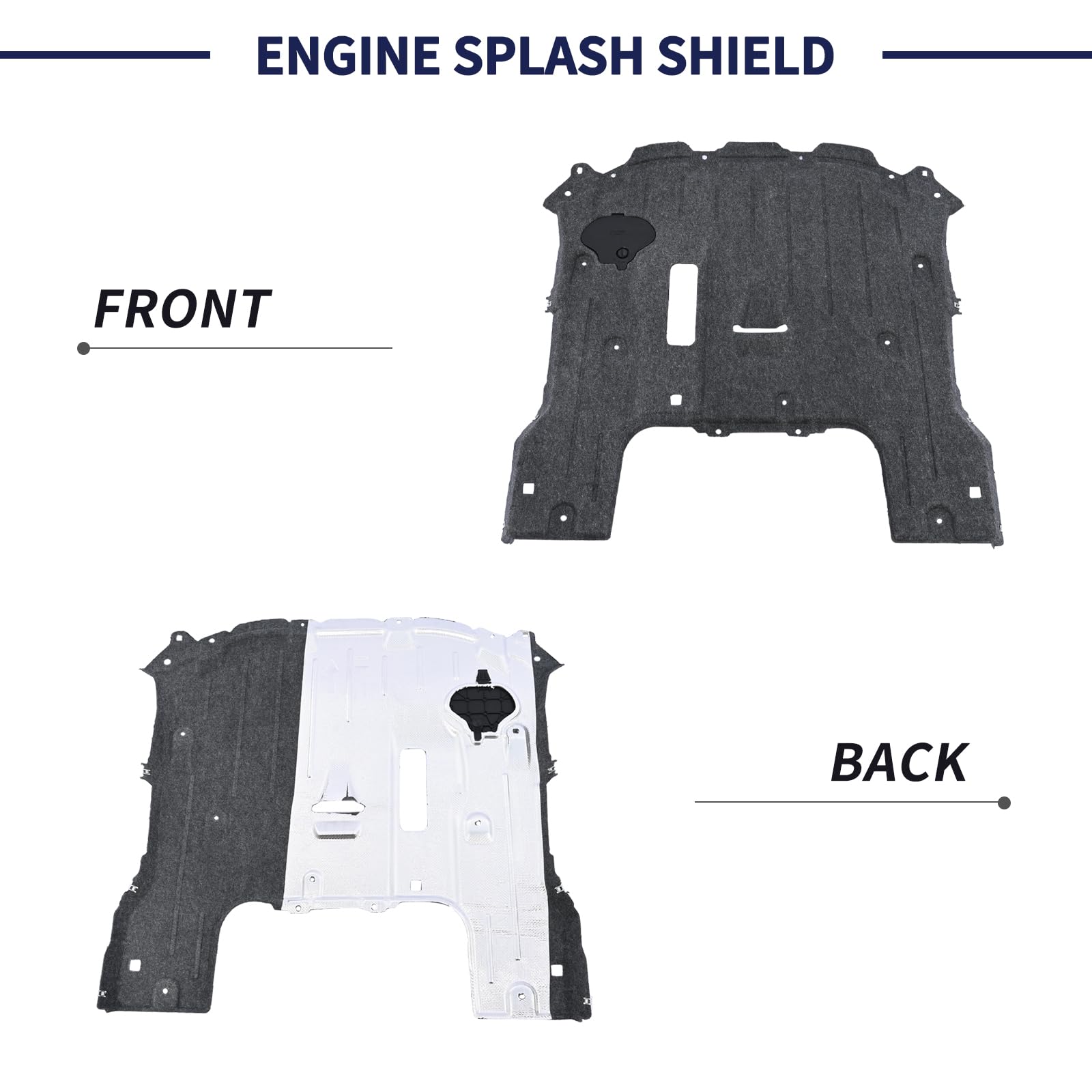 Magimaker 68489769AA Engine Splash Shield Fit for Chrysler