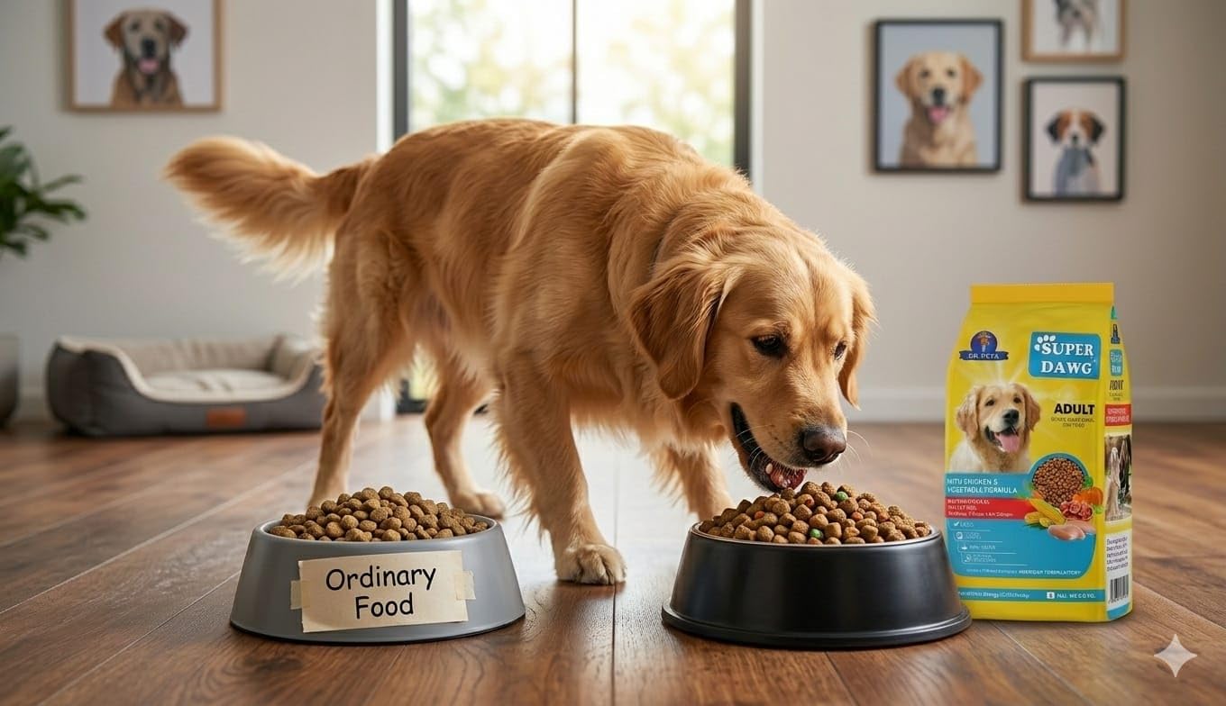 Dr.Pets Dog Dry Food Chicken & Vegetable Formula with High Protein & Nutrients | Complete & Balanced Dog Food Adult for 1 Years Above | Supports Digestion, Immunity & Coat Health (1 KG) 2