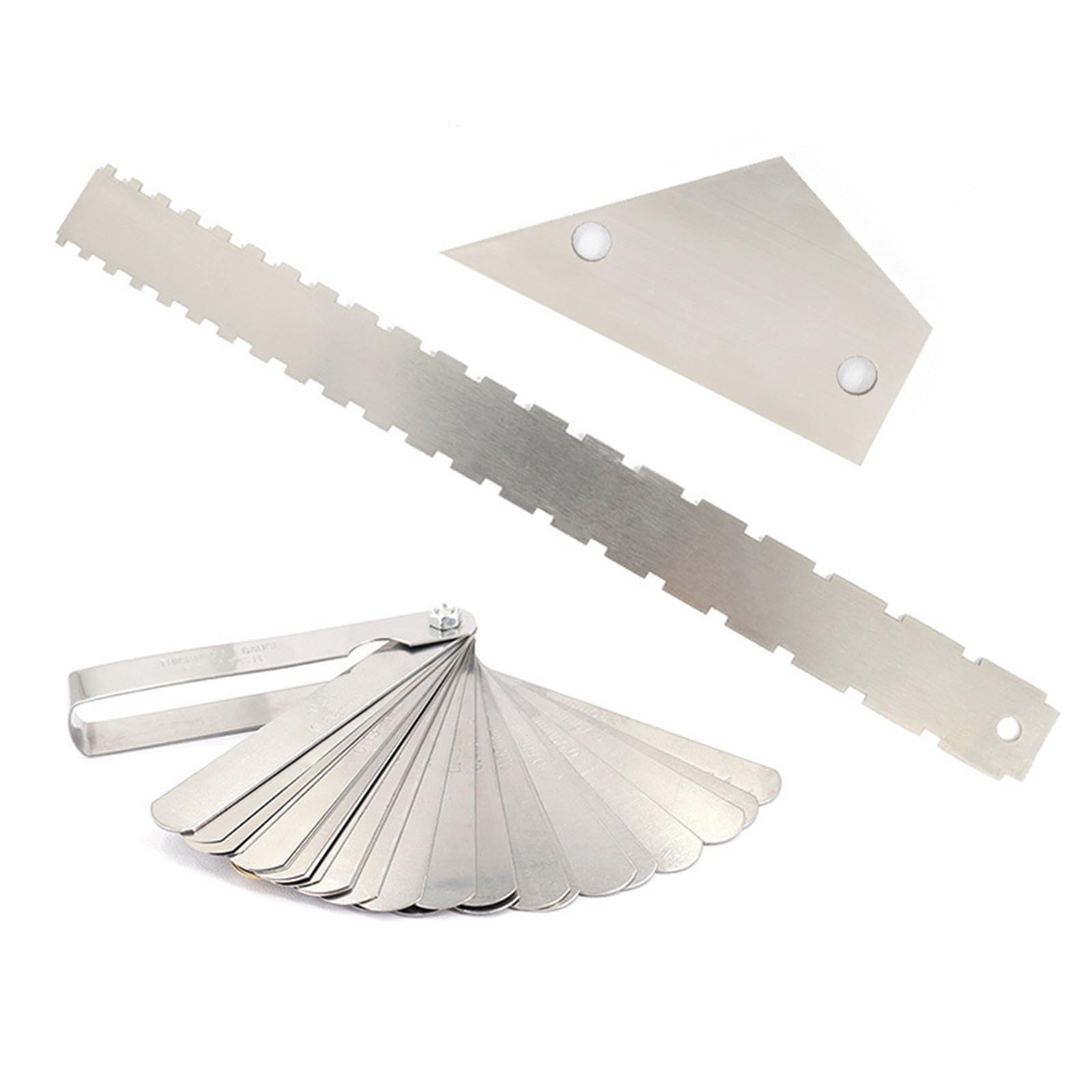 Strumenti per chitarra Righello Multifunzione Per La Spaziatura Delle Corde Della Chitarra Gap Per Elettrica Riparazione(D)