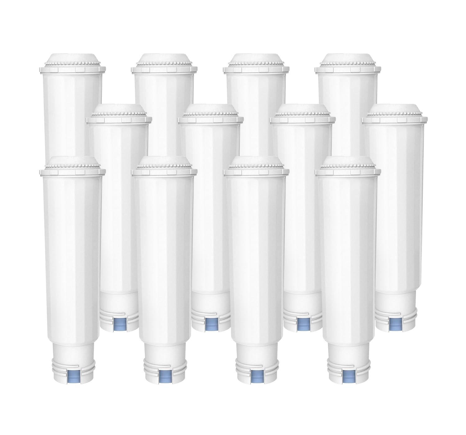 AQUA CREST Wasserfilter Ersatz für Melitta®, Nivona® Fliter（12） | Ersatz für Melitta® Filterpatrone, Nivona® Wasserfilterpatrone, Krups® F088, Melitta® Pro Aqua, Barista,TÜV SÜD Zertifizierte