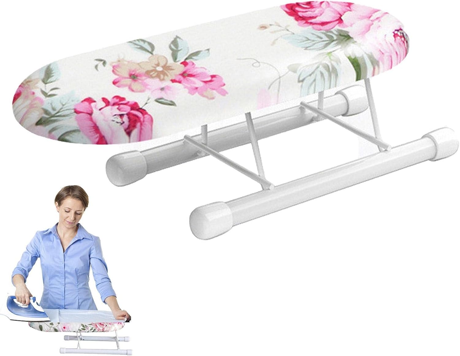 Tabletop Ironing Board with Folding Legs Table Top Ironing Board