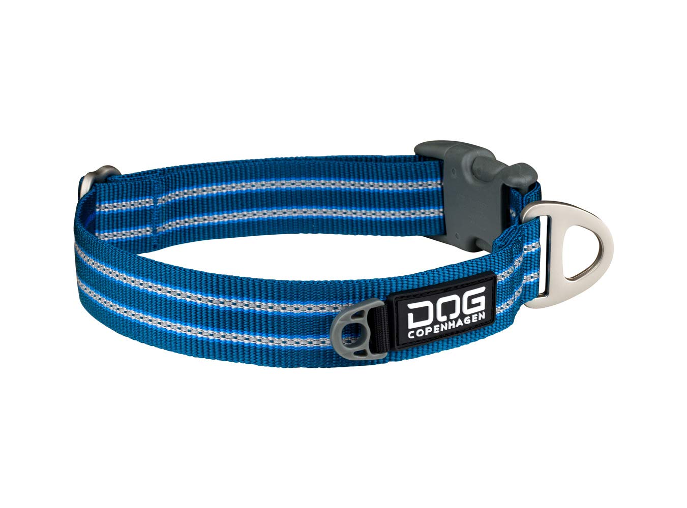 DOG CopenhagenUrban Style Collar, Ocean Blue, Size S