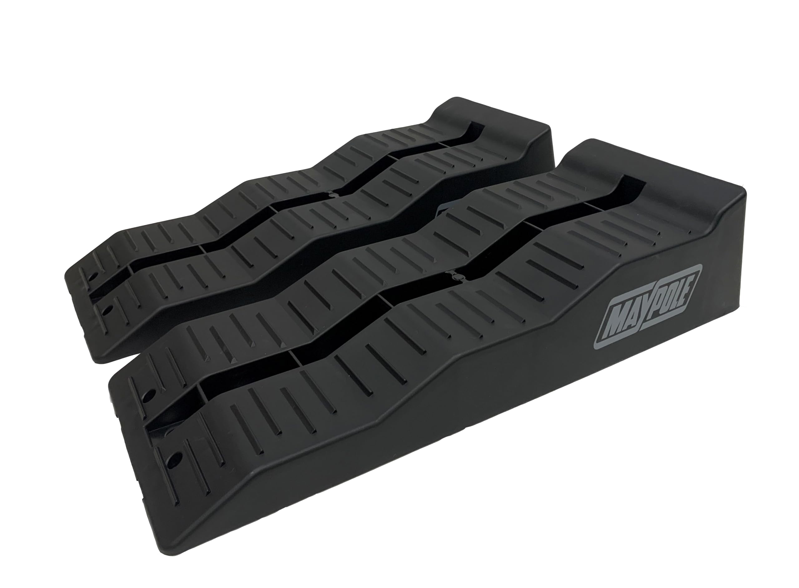 Maypole Heavy Duty 3 Step Level Ramp Kit for Campervans & Motorhomes 4000kg Capacity Set of 2