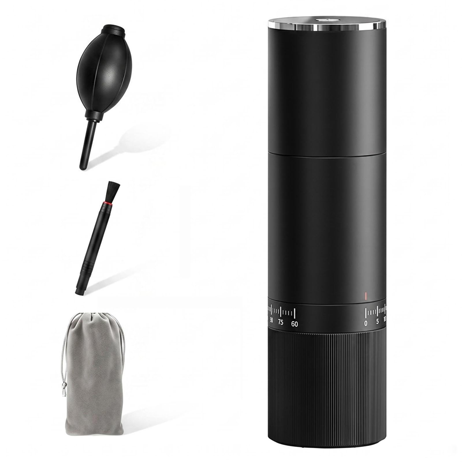 Molinillo De Café Eléctrico,Muelas Cónicas De Acero Inoxidable De 6 Estrellas,80 Niveles De Molienda,Cuerpo Totalmente Metálico para Una Fácil Limpieza,Espresso,Moka,Pour Over,Cold Brew