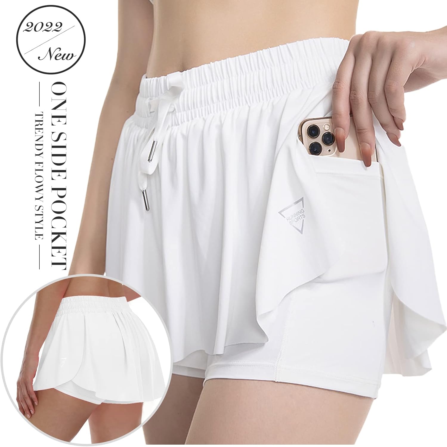 Womens Flowy Shorts IUGA In Flowy Shorts Butterfly Shorts