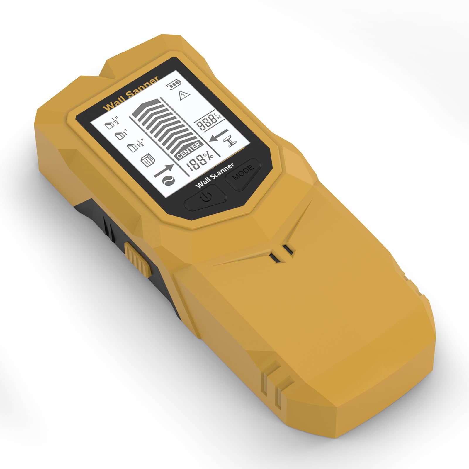 Professional Wall Studs Scanner with Metal Wire Detection for Renovations Projects Locating Buried Metal Renovations Lightweight Abs Portable Detector Scanner