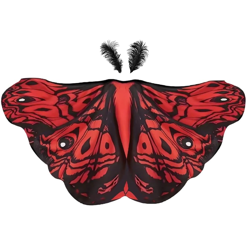 Ailes de papillon pour femmes cape de fée adultes déguisement halloween