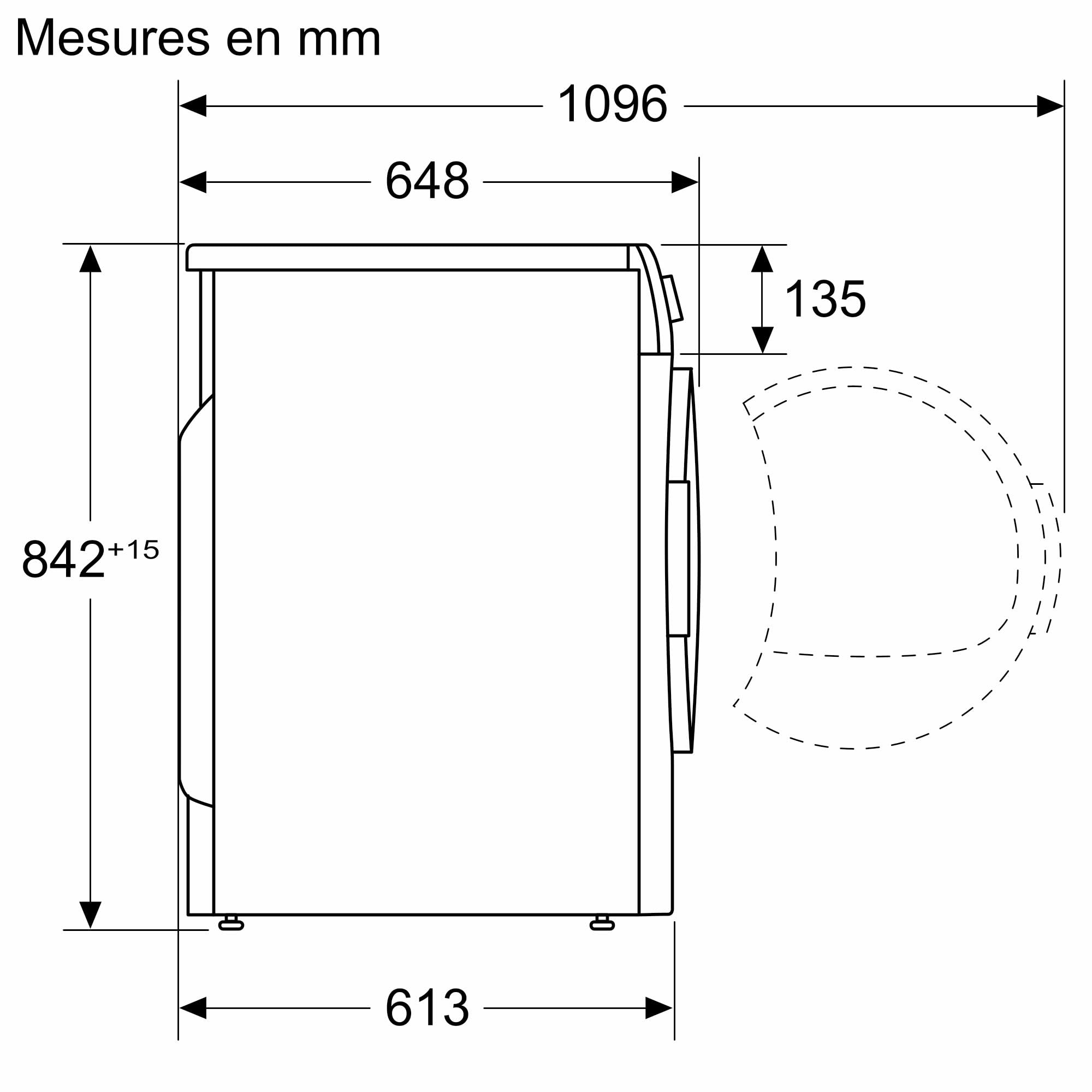 Bosch Série 6 Sèche linge Pompe à chaleur 9 kg Blanc