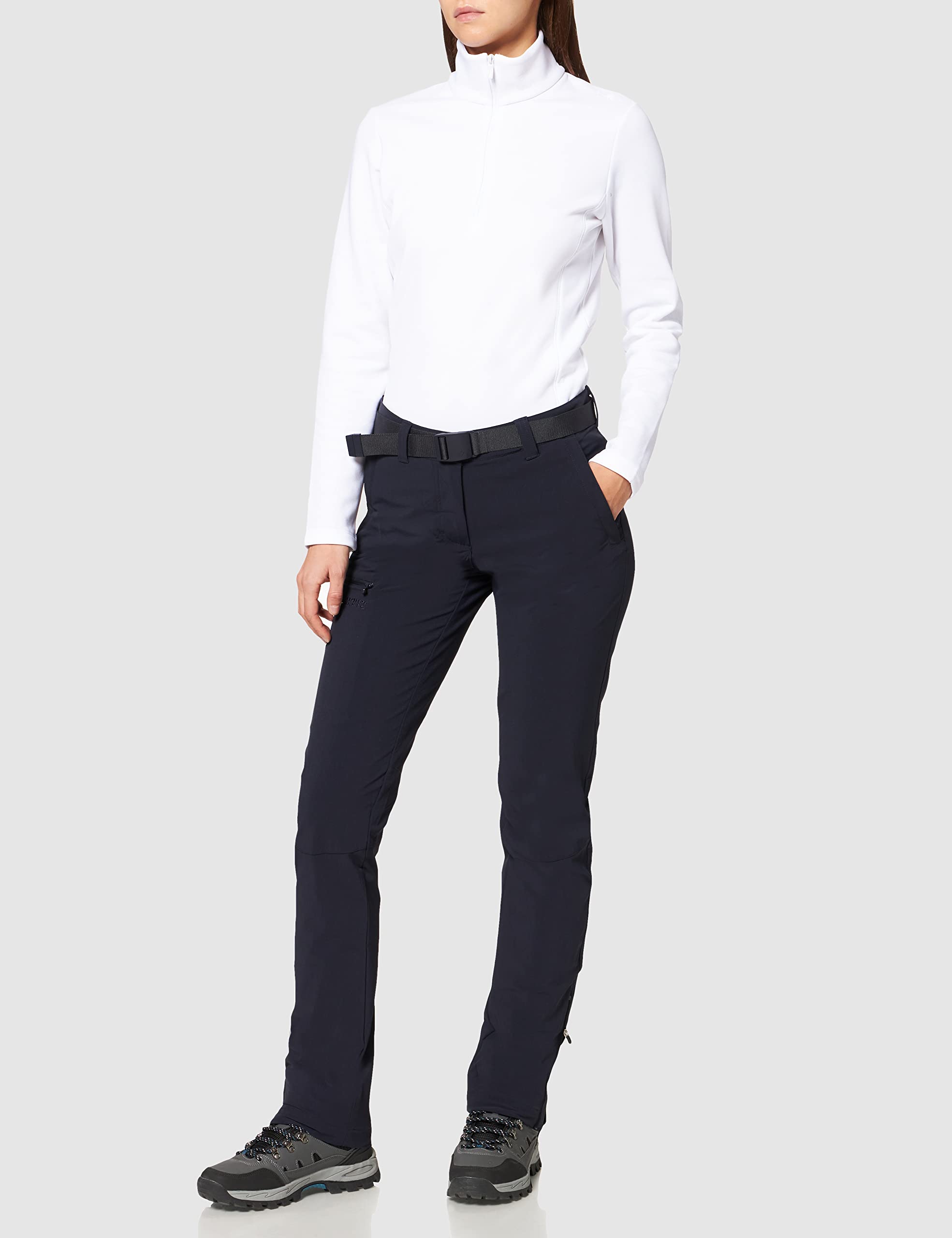 Maier Sports Inara Slim, Damen Wanderhose, Wasserabweisende Outdoorhose für Trekking und Hiking, Enganliegender Schnitt, PFC-frei, mSTRETCH pro 4 & Dryprotec