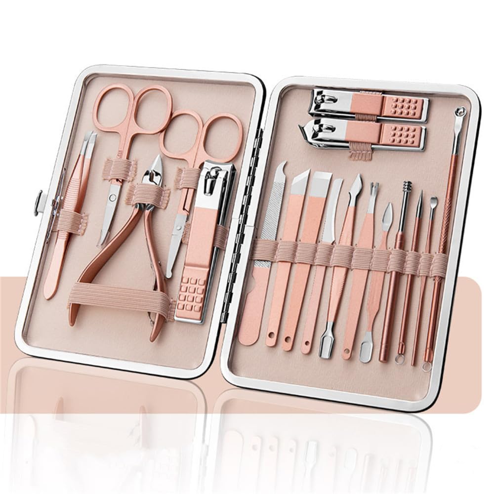 YJYJY Nail clippers Manicure Cutters Nail Clipper Set Stainless Steel Clippers Pedicure Scissors Care Tools Kits