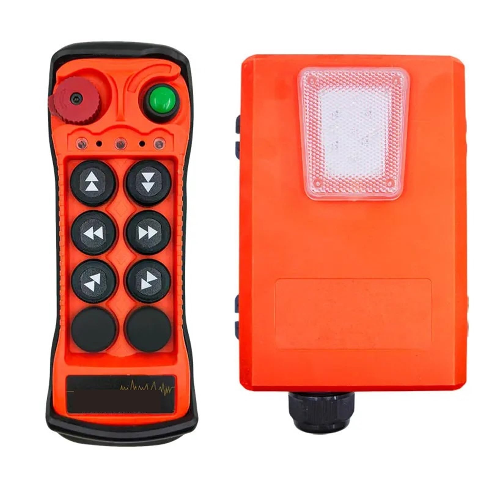 Q606 Radiocomando Industriale Senza Fili for Gru A Doppia Velocità Con 6 Pulsanti(1T1R,DC12-65V)