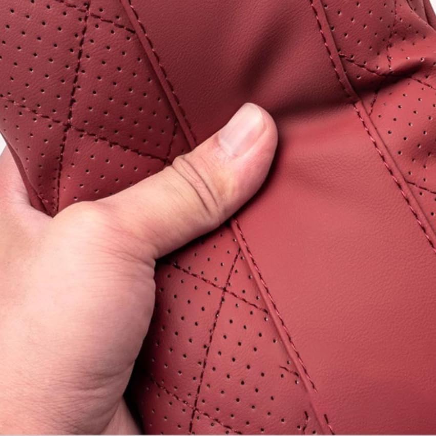 2個自動車用ヘッドレストクッション適合マセラティ グレカーレ グラン スポーツ スパイダー,調節可能取り外し可能爽快通気性肌に優しい