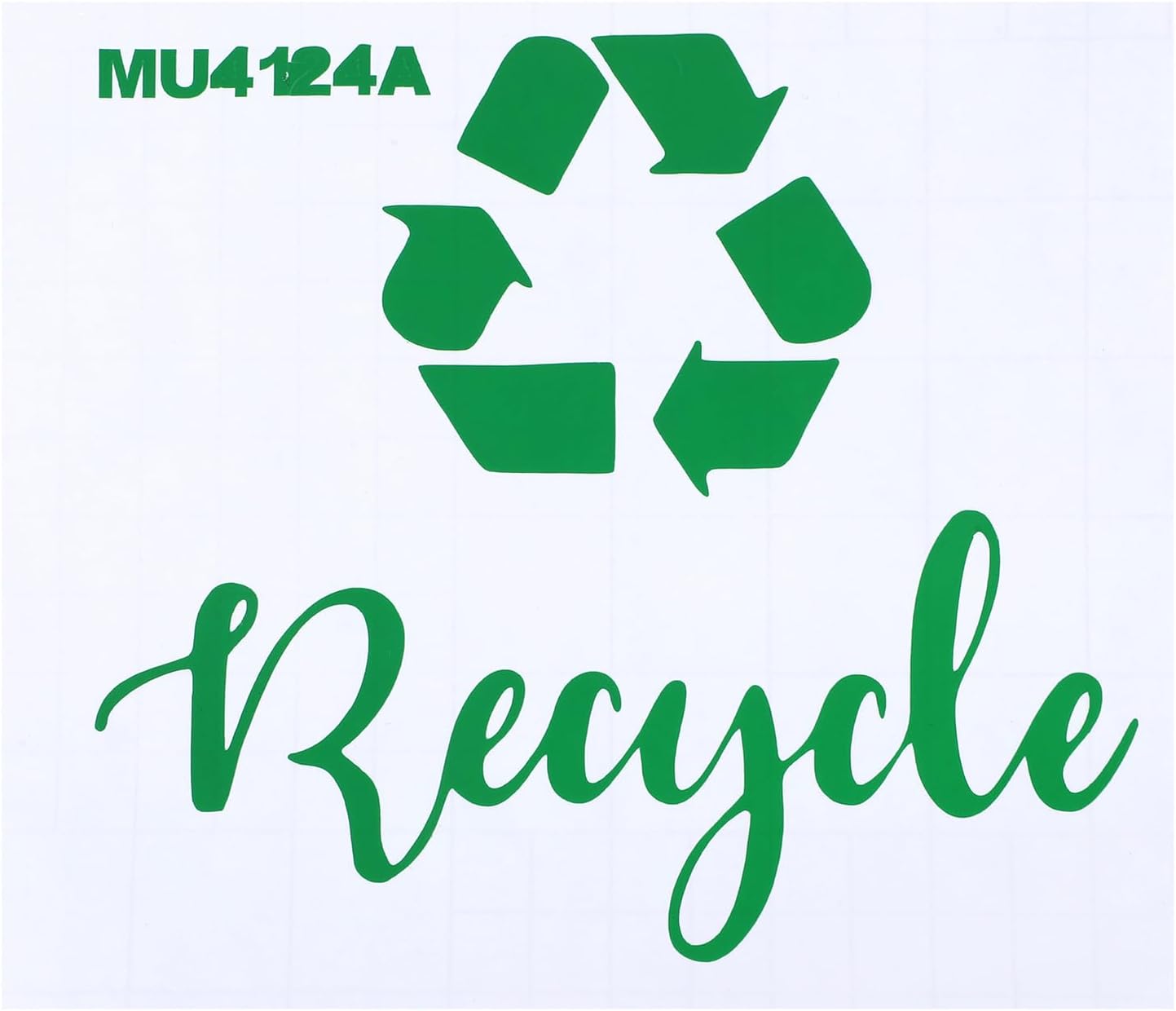 VALICLUD Self-Adhesive Removable Classification Decal Recycle Trash Bin Sticker Waterproof High-end PVC Material Label for School and Home Waste Bins