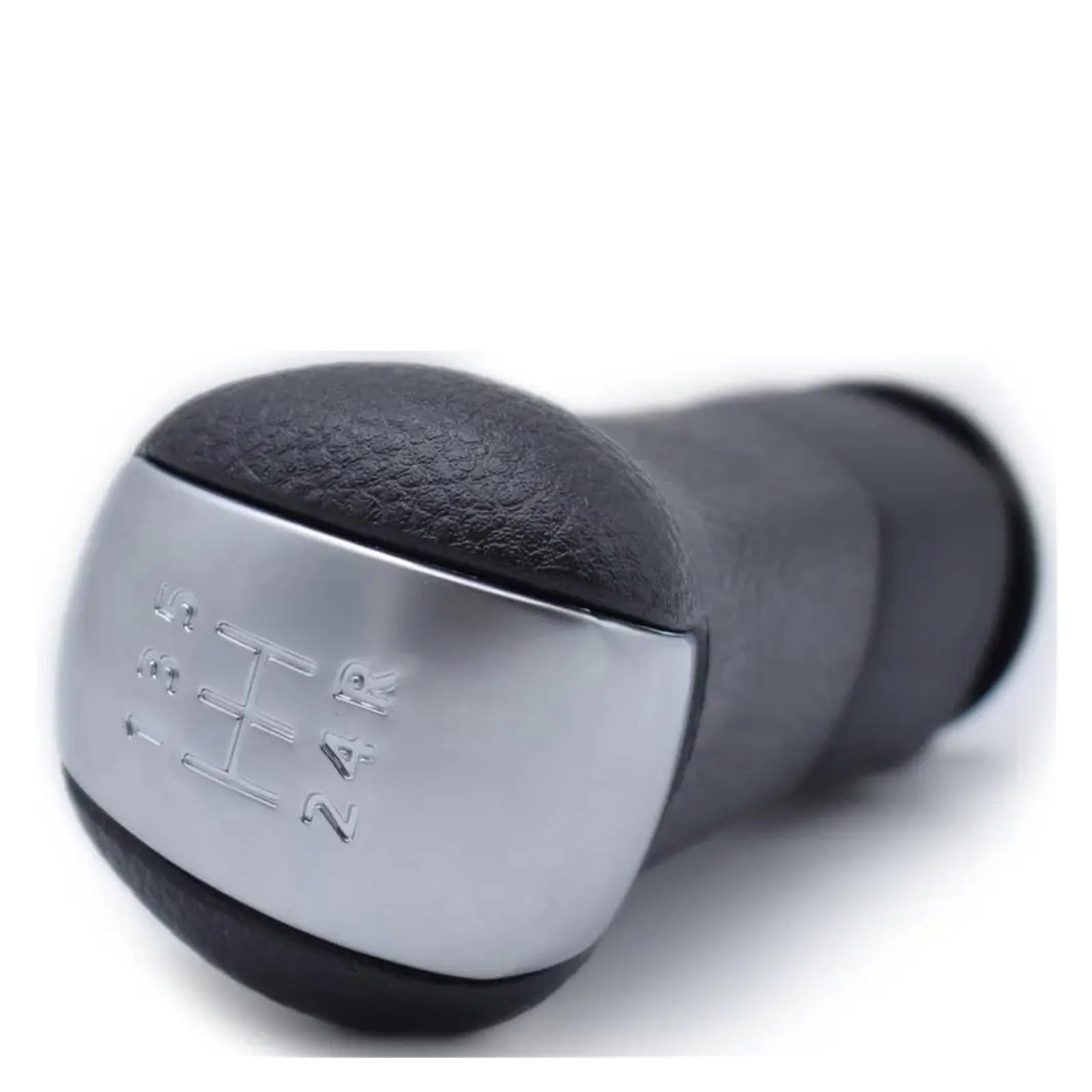 KUNYOS Leather Gear Knob for Nissan Qashqai J10 for X-Trail 06-13 Manual Shifter Lever Stick 5 Speed MT Car Gear Shift Knob