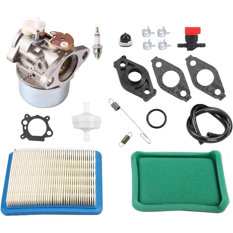 Carburateur 799869 pour moteurs 792253 et 497586 de tondeuse avec filtre 491588S