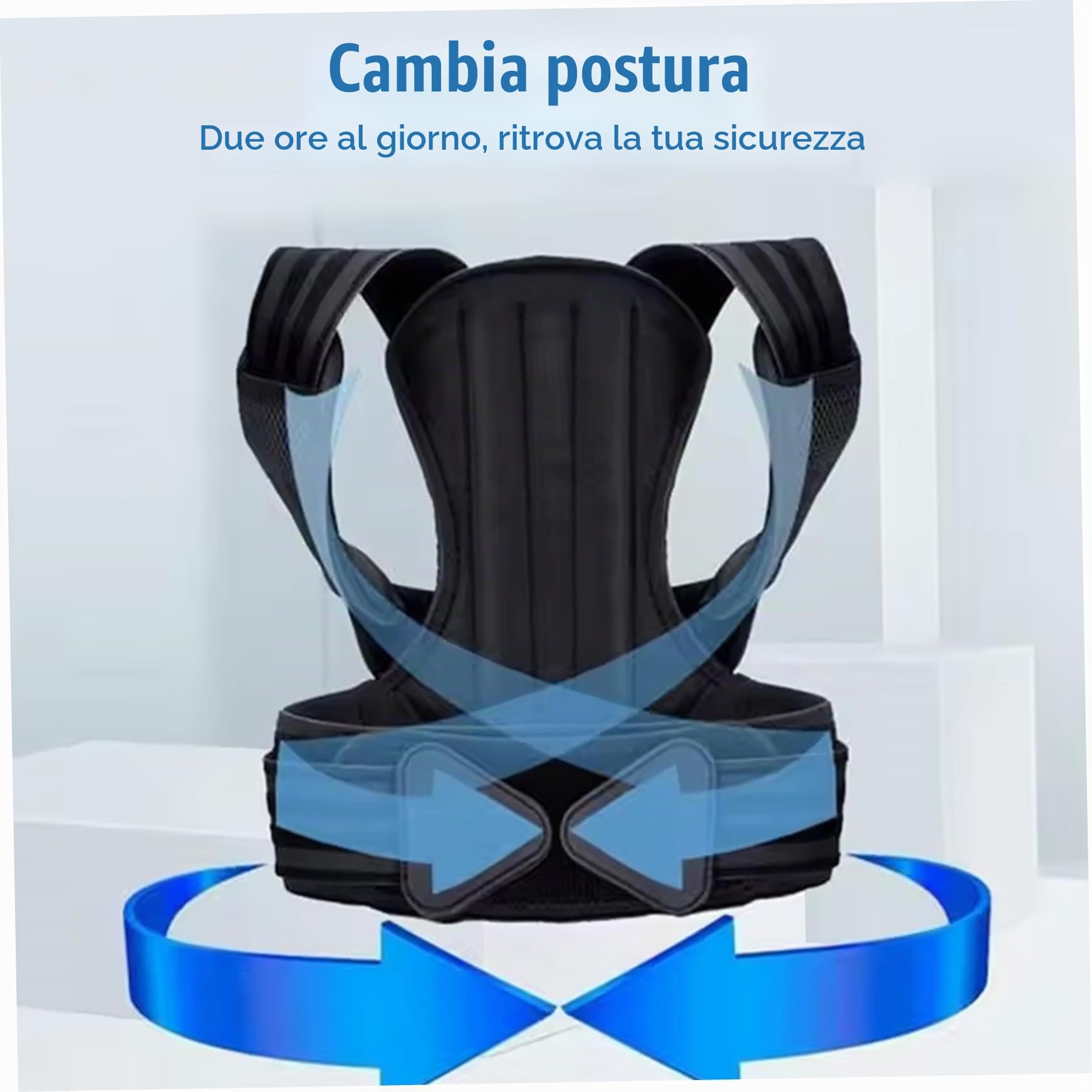 POSTURE CORTER per adolescenti per bambini, corpere postura della parte superiore della schiena regolabile per ragazzi/ragazze, bretelle di supporto per la schiena traspirante per scoliosi, gobbo, so
