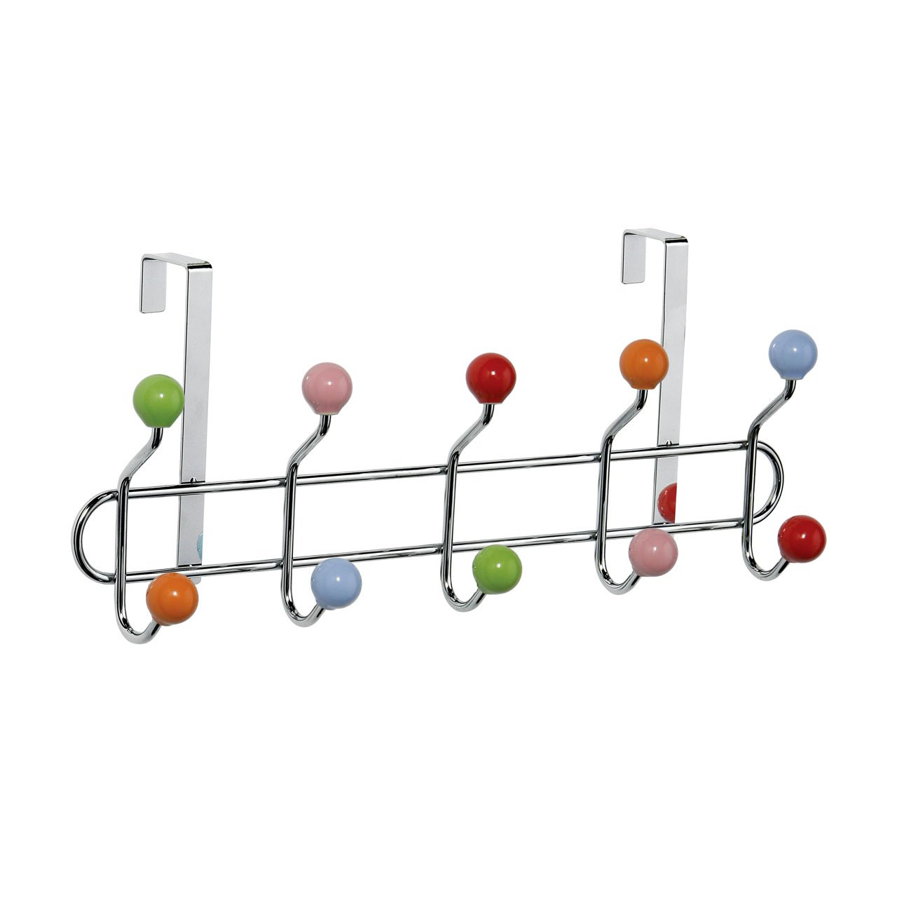 10 Hook Over Door Hanger With multi color balls