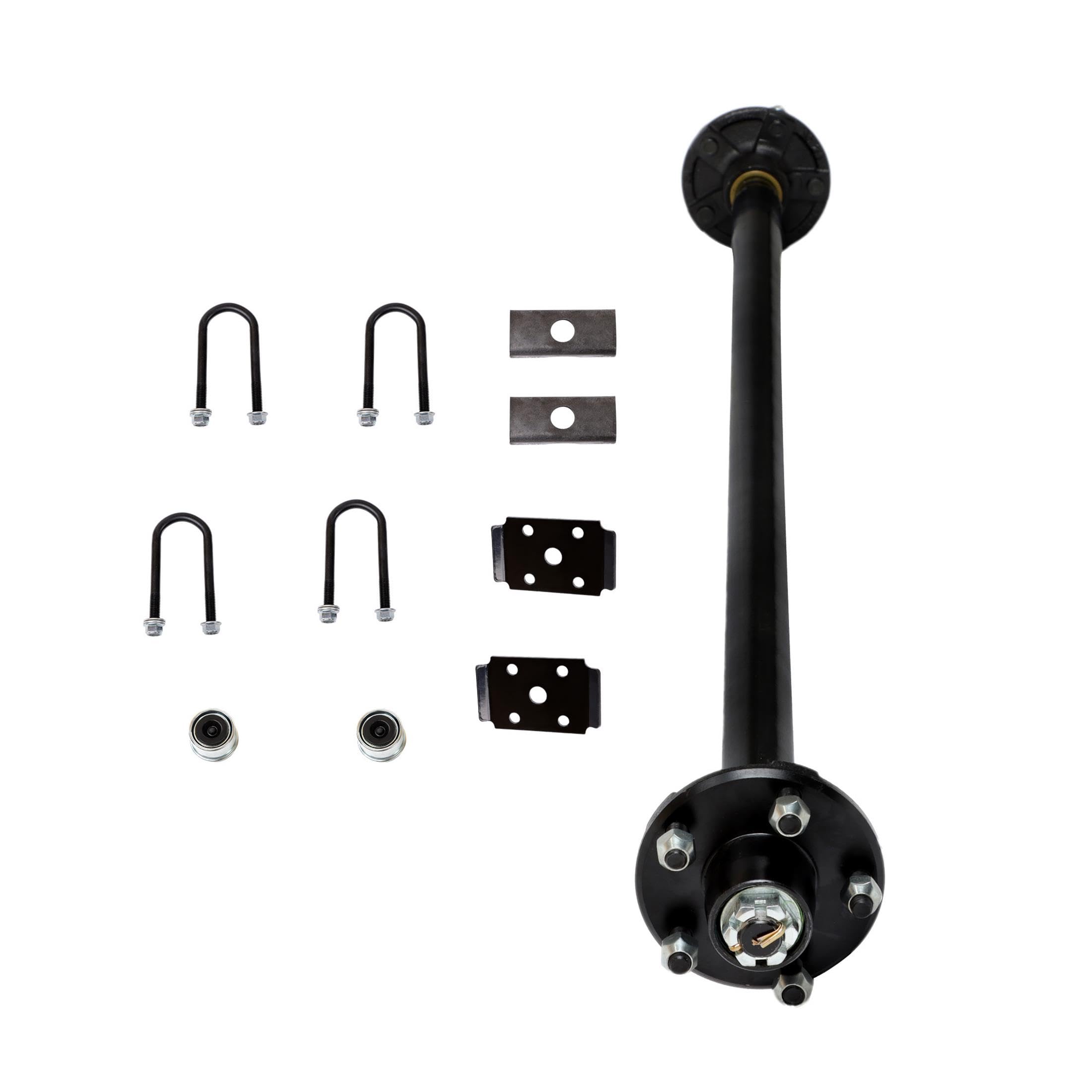 Photo 1 of Trailer Axle 2000 lbs Axle Beam 5 Lug Trailer Axle 55.5 inch Hub Face