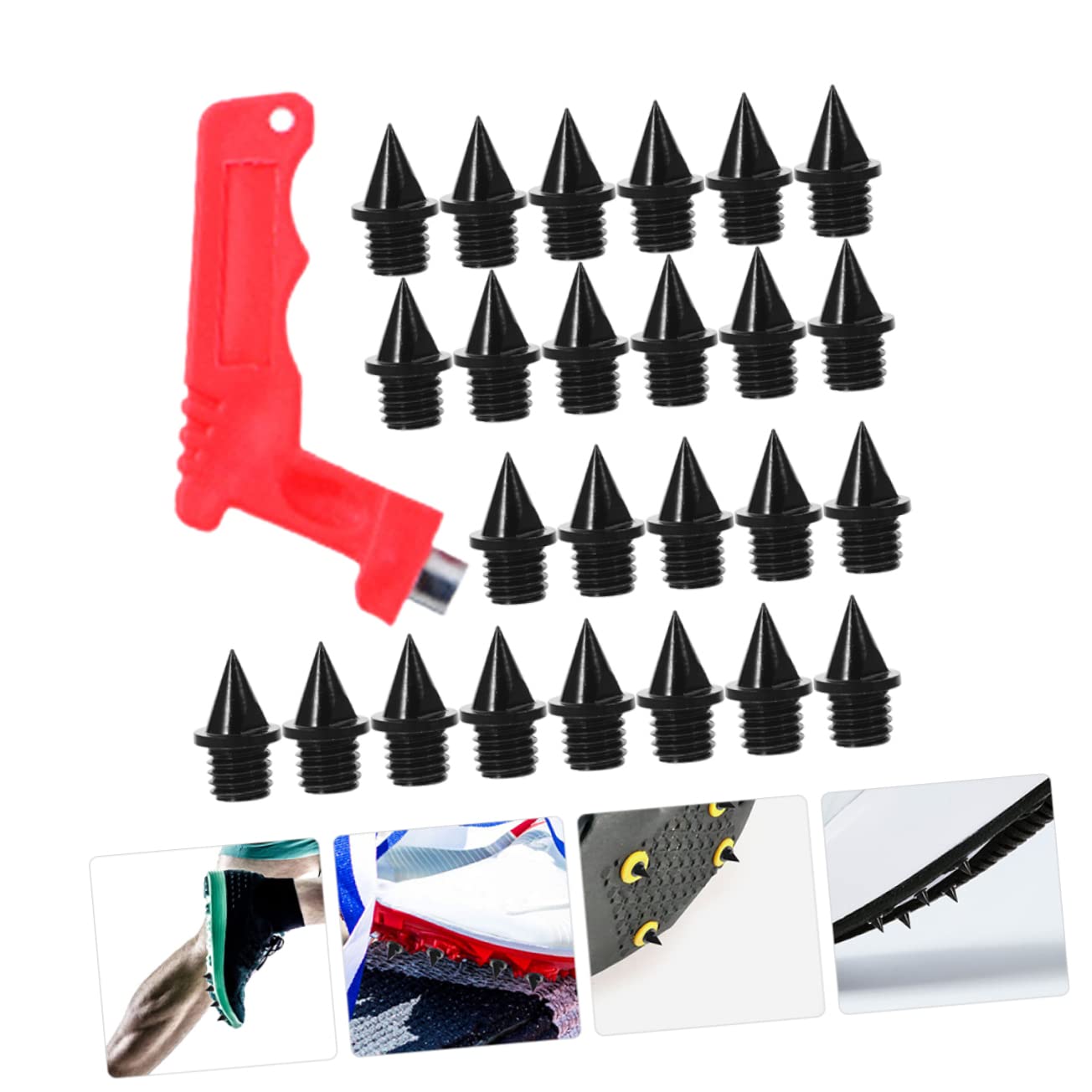 UPKOCH Scarpe Da Corsa Con Chiodi Di Ricambio Scarpe Chiodate Da Pista Accessori Per Scarpe Da Corsa Scarpe Sportive Scarpe Chiodate Da Ginnastica Accessori Per L'Allenamento