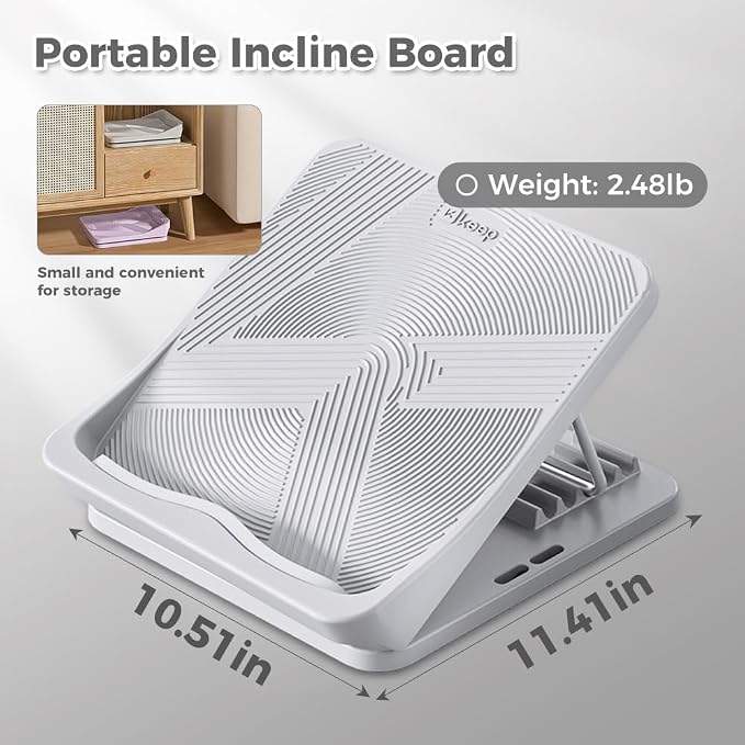Tabla Inclinada Ajustable 5 Niveles para Estiramiento de Pantorrillas miniatura 8